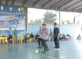 Peringati May Day, Wakapolres Rohil Resmikan Turnamen Futsal di Panipahan