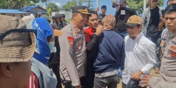 Ratusan Massa Tuntut Kesempatan Penambang Lokal di Kolaka Utara